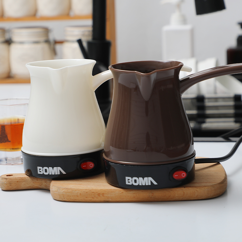 Boma marca cross-border electrodomésticos máquina de café electrodomésticos pequeños hervidor de calidad kettle 0.5L kettle 240V hervidor genuino BM1626 brown details Picture