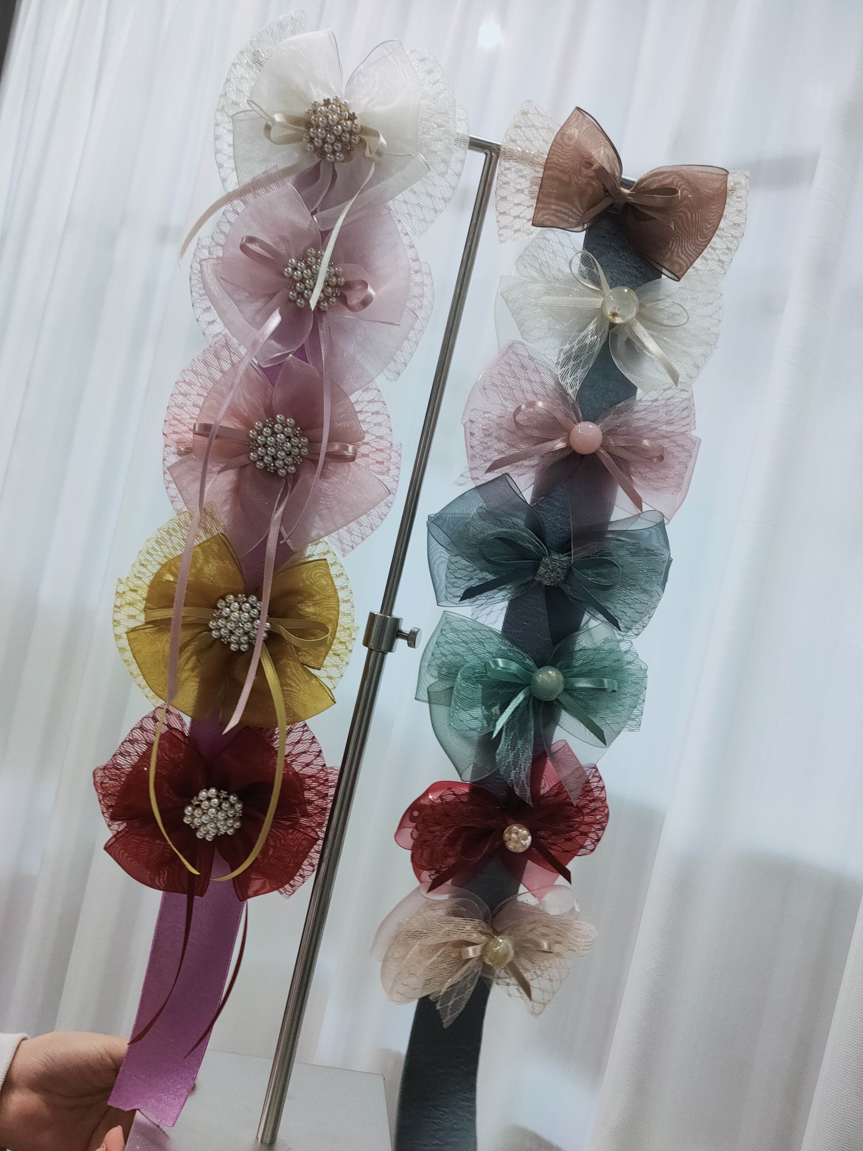 Ding Xin Ribbon 100 Yards Ky19 Manufacturers Direct Sales Diy Hair Accessories Style Lovely Colorful Clothing Accessories details Picture