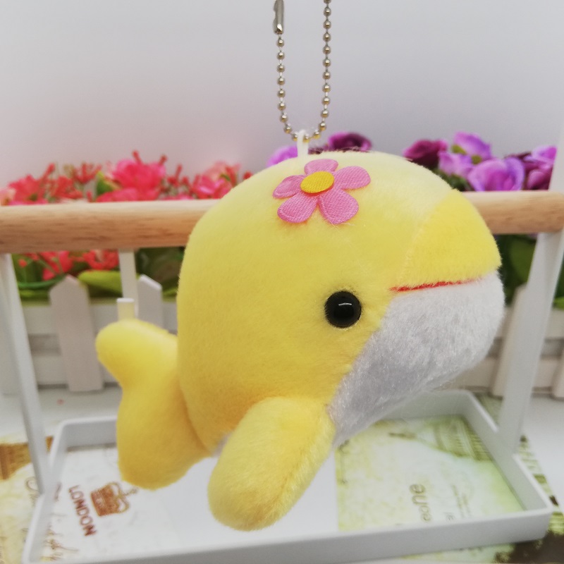 海豚毛绒挂件钥匙扣玩偶书包挂饰小礼品公仔抓机小娃娃饰品配件毛绒详情6