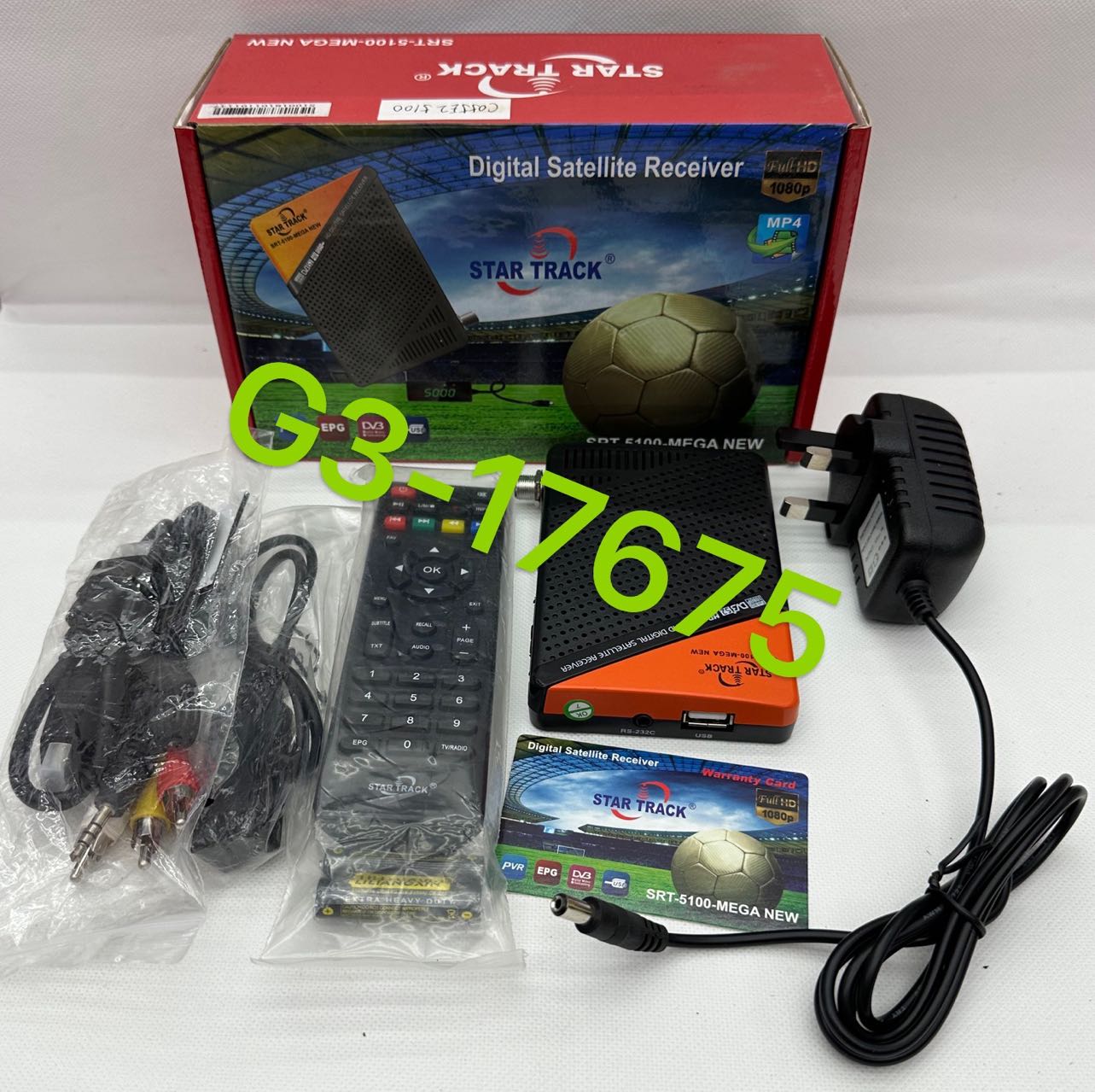 高清MPEG4 DVB-S2机顶盒H.264技术卫星接收机STARTRACK MINI