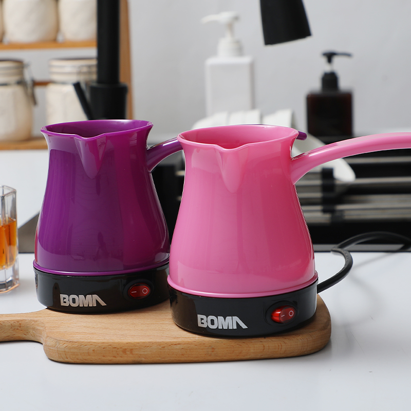Boma marca crossover electrodomésticos hervidor eléctrico cafetera eléctrica electrodomésticos pequeños hervidor de calidad 0.5L hervidor abierto 240V hervidor auténtico BM1626 rosa Application Scenario