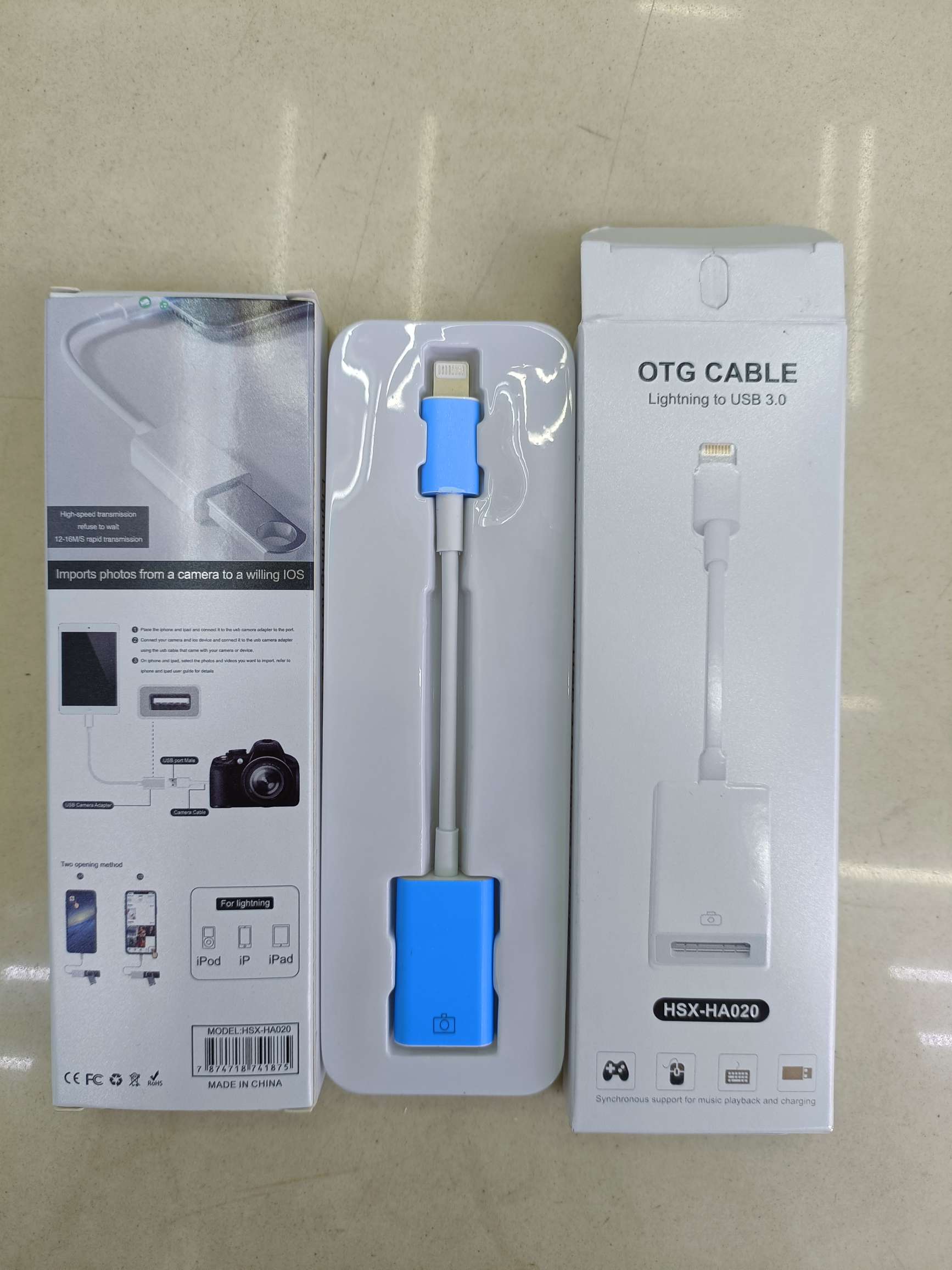 Apple OTG line HA020 data transmission