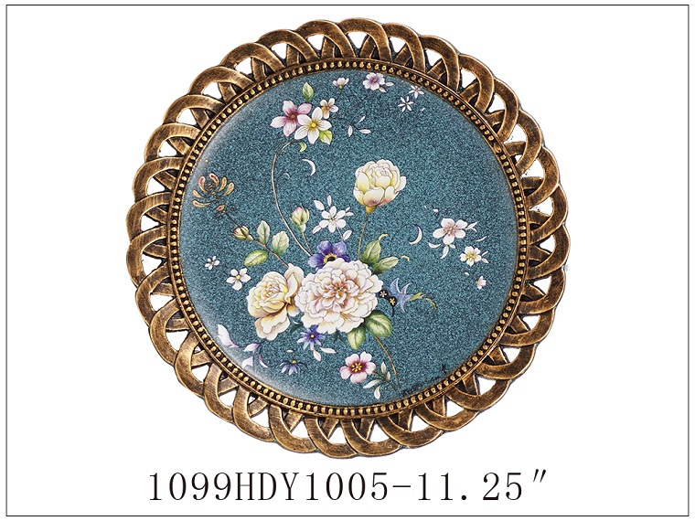 ins European retro decorative plates and ornaments, plate arrangement and viewing, living room model room, new home entrance, wine cabinet decoration and arrangement pic 21