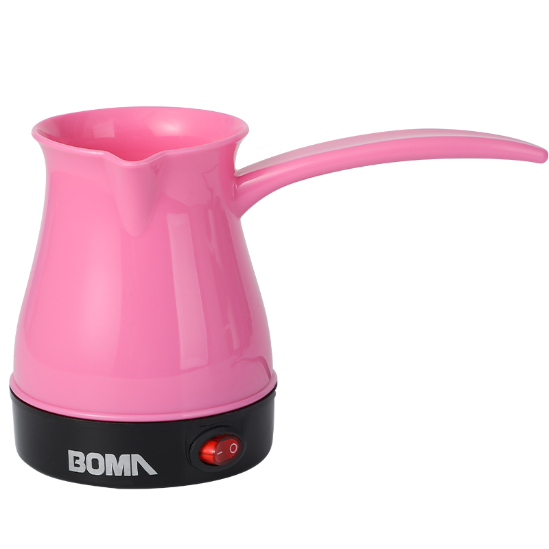 博马品牌跨境家用电器电水壶电咖啡机家用小电器品质烧水壶0.5L开水壶240V正品煮壶BM1626粉红