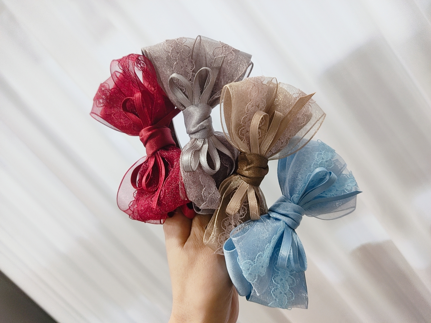 Ding Xin Ribbon 100 Yards Hy1865 Factory Direct Sales Diy Hair Accessories Style Lovely Colorful Clothing Accessories details Picture