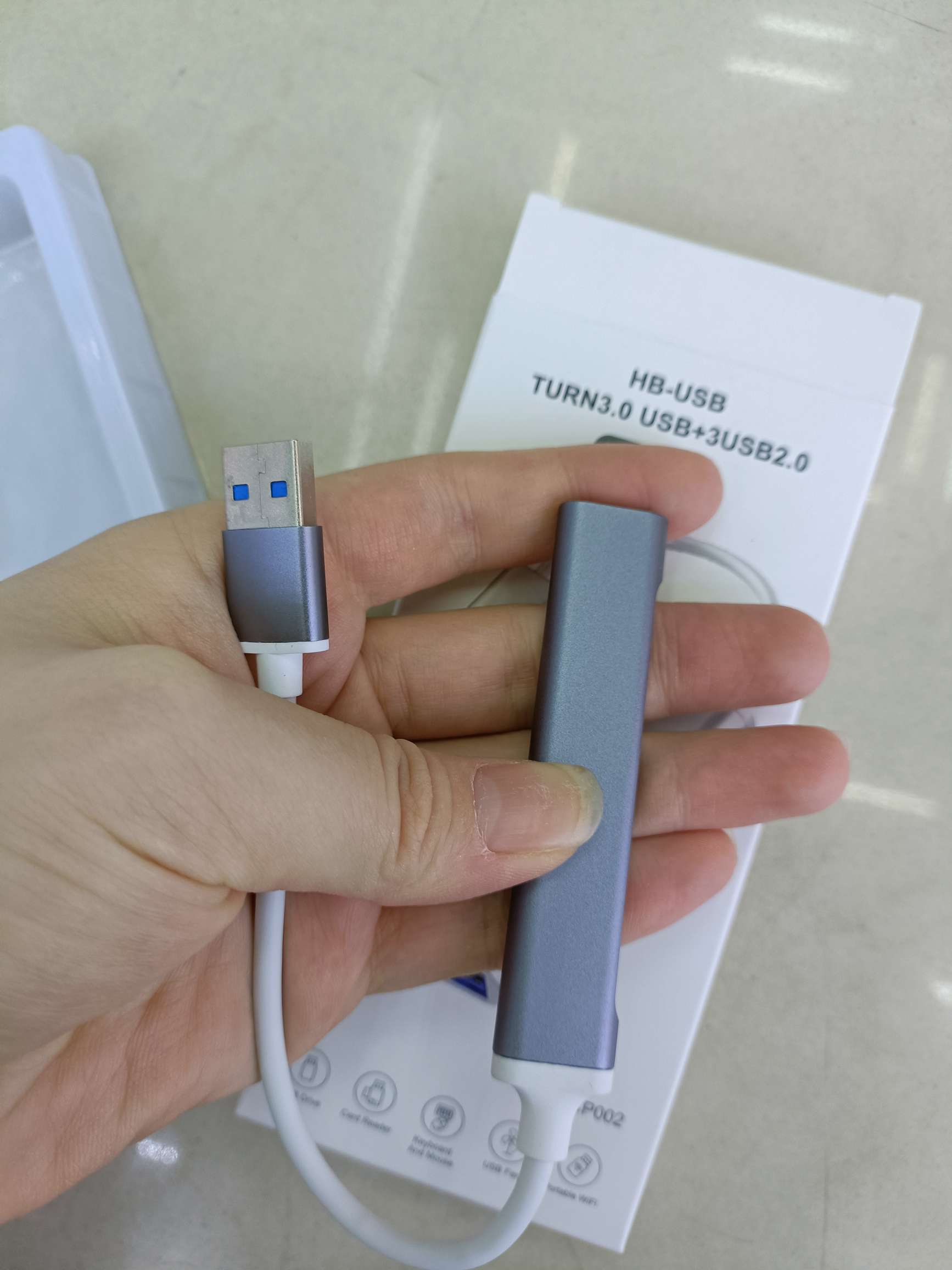 USB/Type-C/IP转3.0USB+3USB2.0 数据扩展 传输 多功能扩展坞 扩展器详情图5