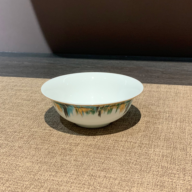 陶瓷酒店用品批发餐厅五星级摆台碗盘勺子套装 高档会所摆台八件套详情5