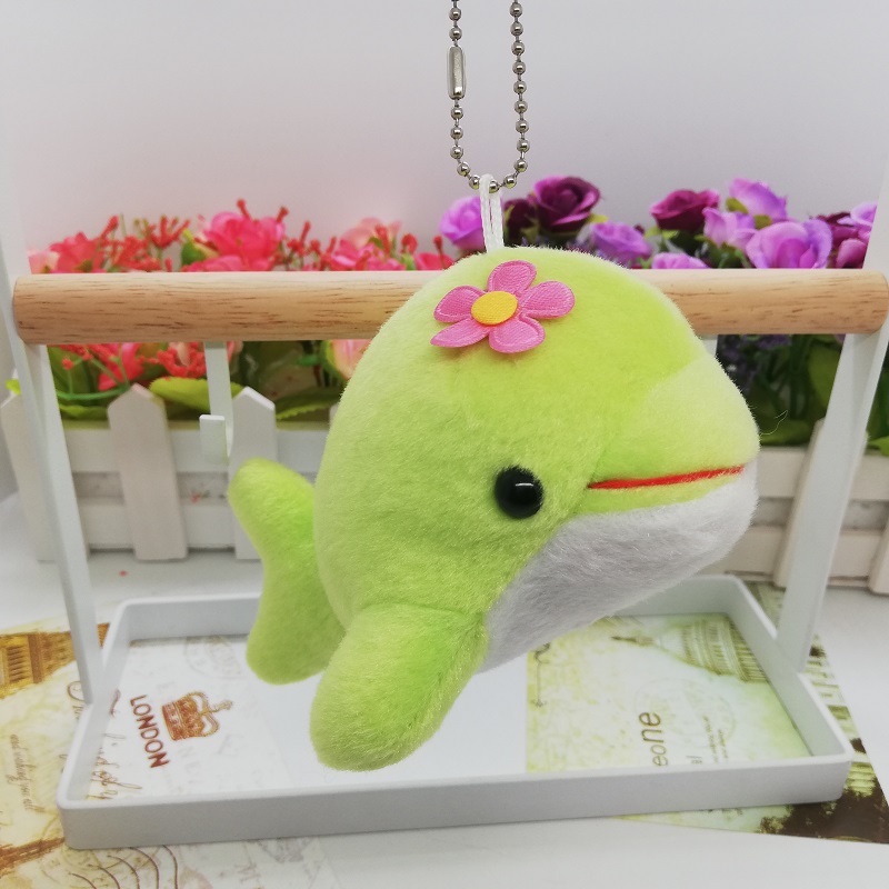 海豚毛绒挂件钥匙扣玩偶书包挂饰小礼品公仔抓机小娃娃饰品配件毛绒详情7