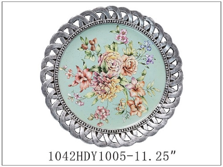 ins European retro decorative plates and ornaments, plate arrangement and viewing, living room model room, new home entrance, wine cabinet decoration and arrangement pic 15