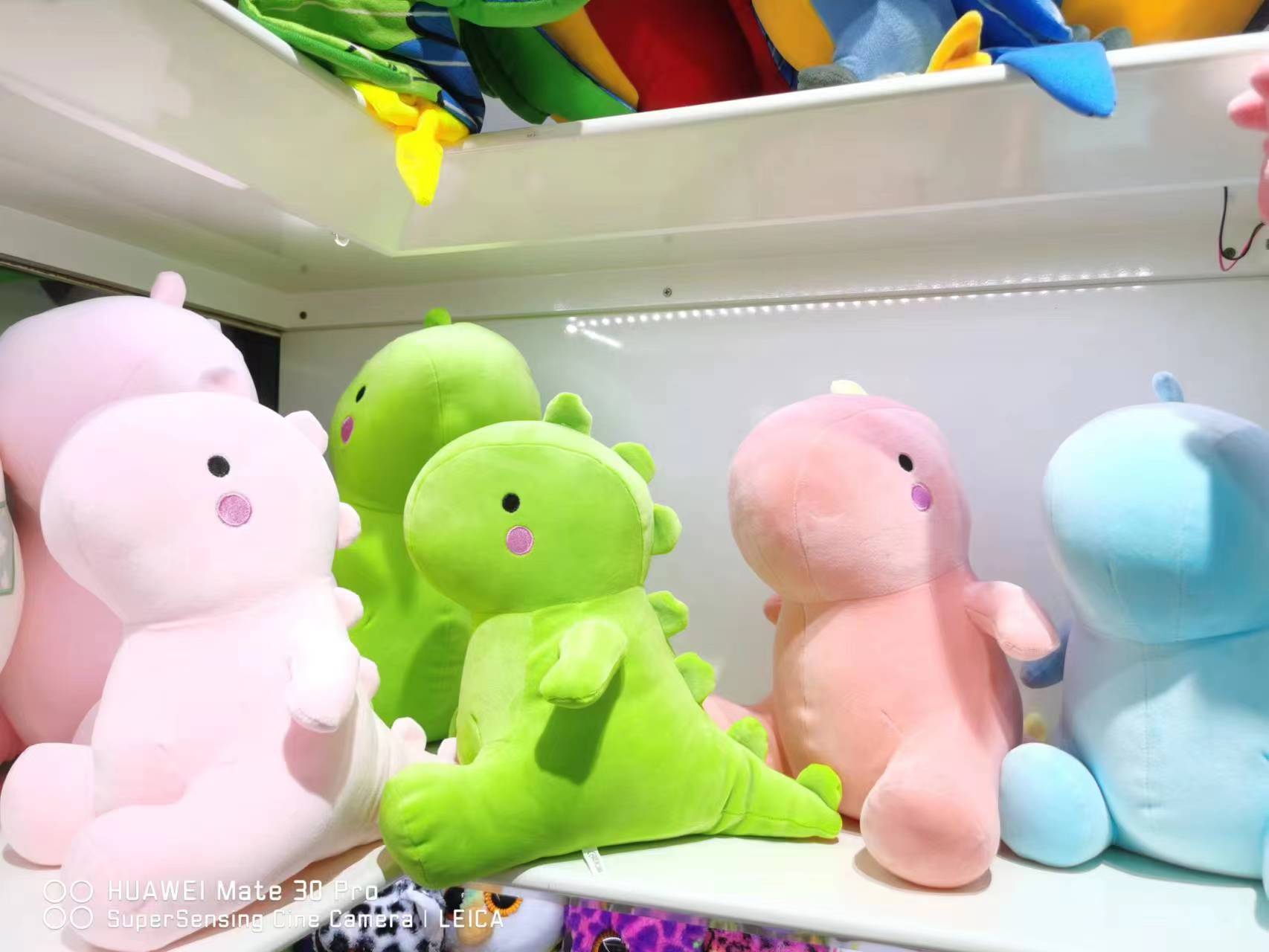 Cross-border foreign trade cute plush toy figurines, soft and elastic plush dinosaur toys production and customization Item Picture
