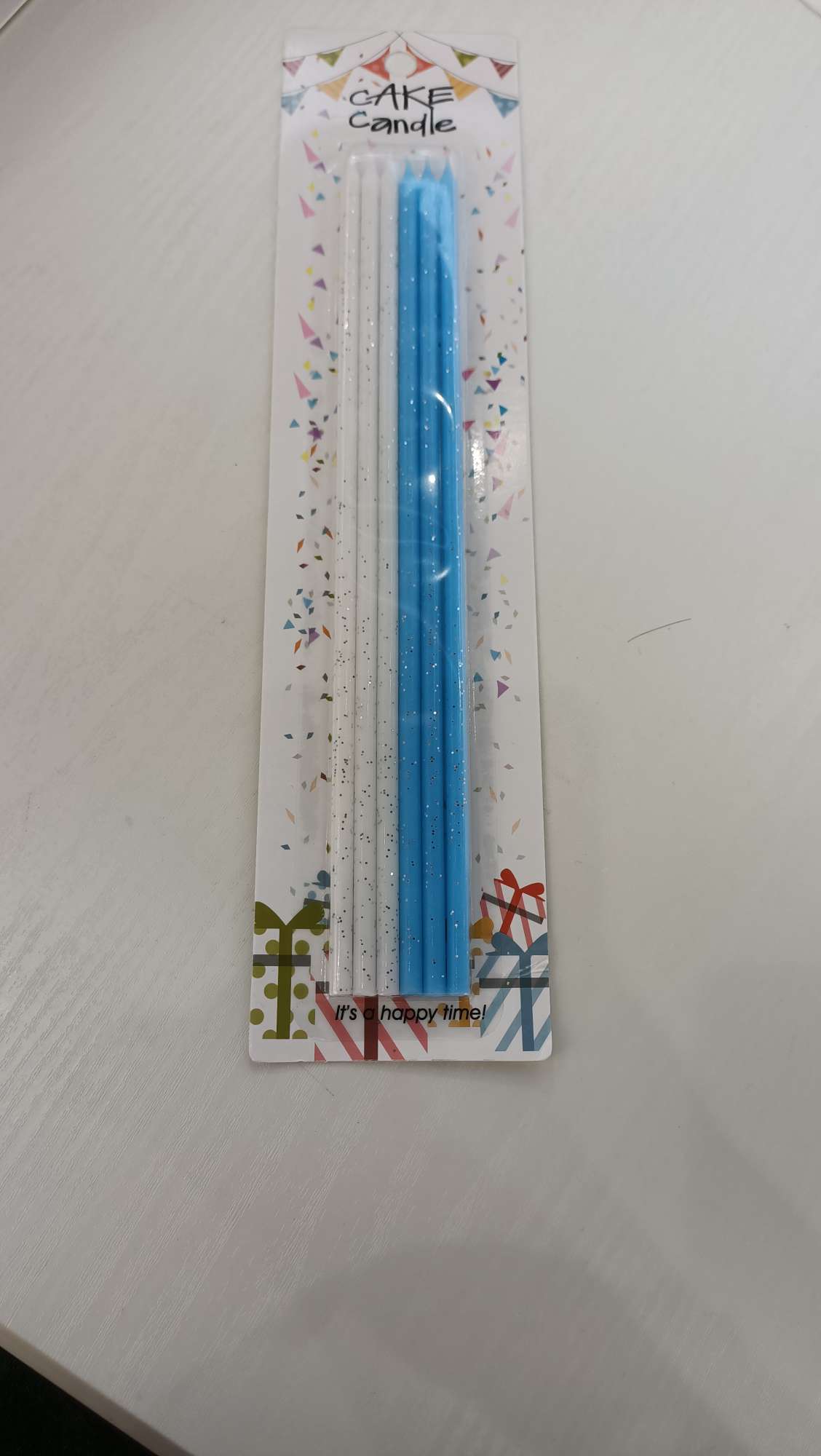 枫林六支装25cm杆蜡氛围蜡烛派对蜡烛套装