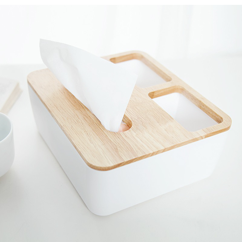 Multi-Functional Paper Box Creative Home Desktop Tissue Box Restaurant Coffee Table Remote Control Debris Storage Paper Box