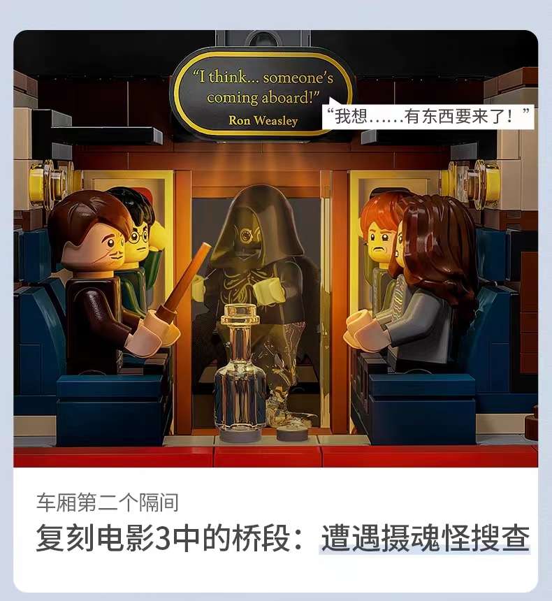 Hogwarts Express Collector's Edition Train platform Harry Potter series Boys' building block toys Item Picture