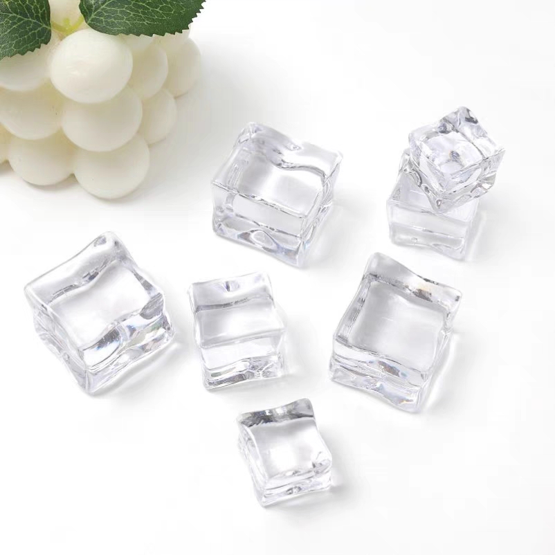 DIY simulation ice cubes, multi-color and sized ornaments, photo display items, alloy pendants, resin creative splicing accessories, pearl jewelry accessories detail image 9