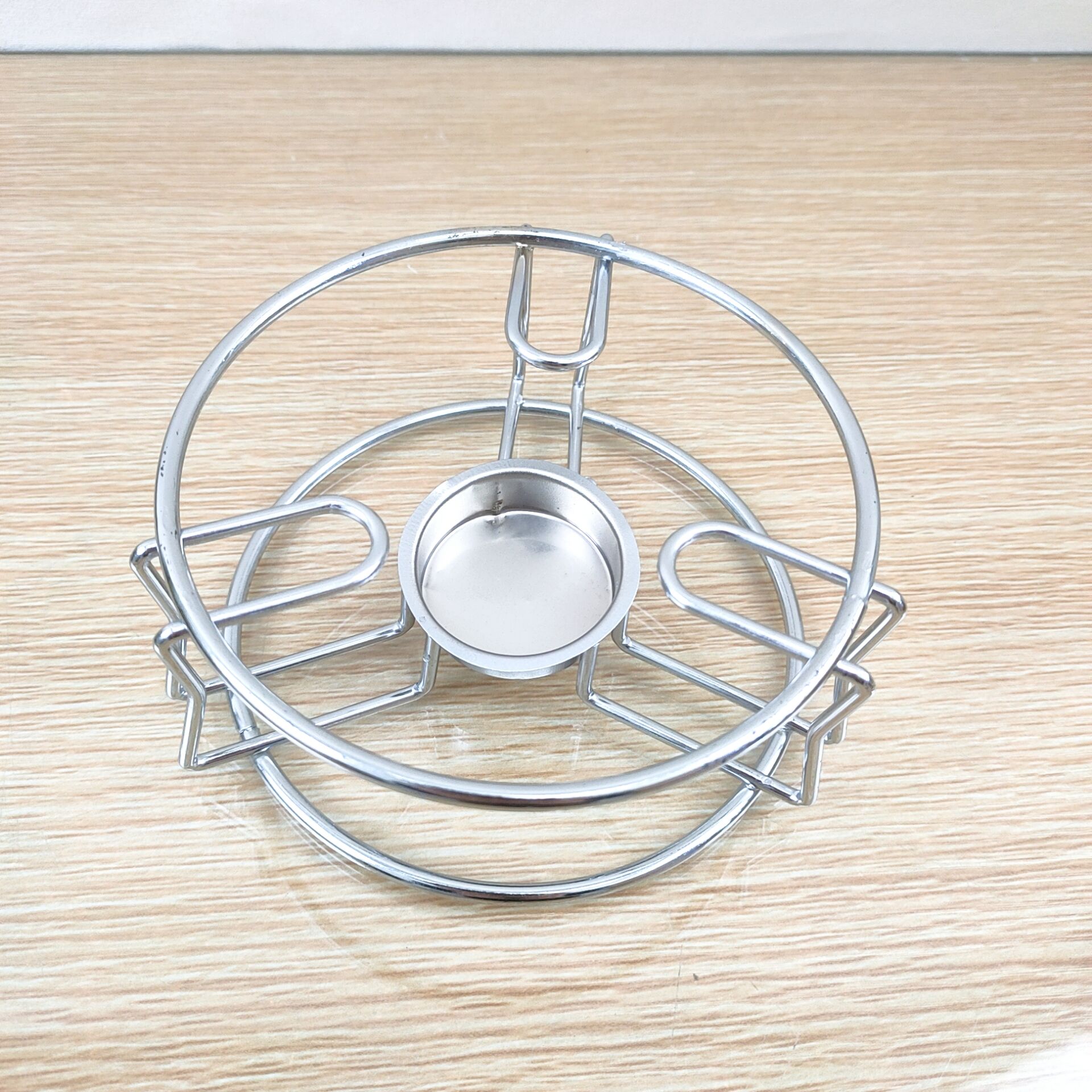 DF68339 stainless steel creative heat insulation pot rack, heating pot steaming rack, multi-purpose steaming tray, water bath heating pot rack, alcohol stove, kitchenware bestseller, alcohol stove, DFtrading house details Picture