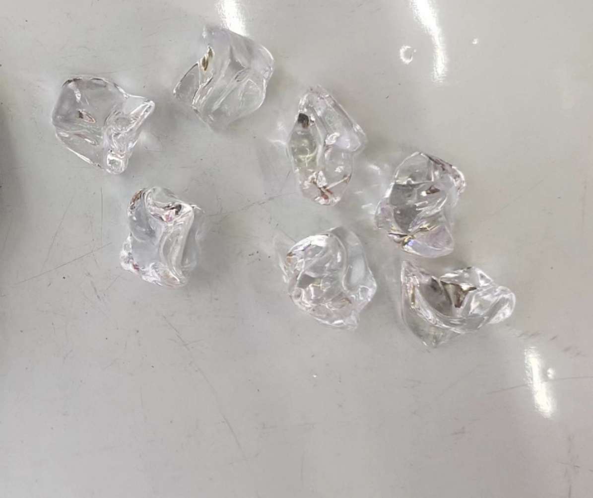 DIY simulation ice cubes, multi-color and sized ornaments, photo display items, alloy pendants, resin creative splicing accessories, pearl jewelry accessories detail image 3