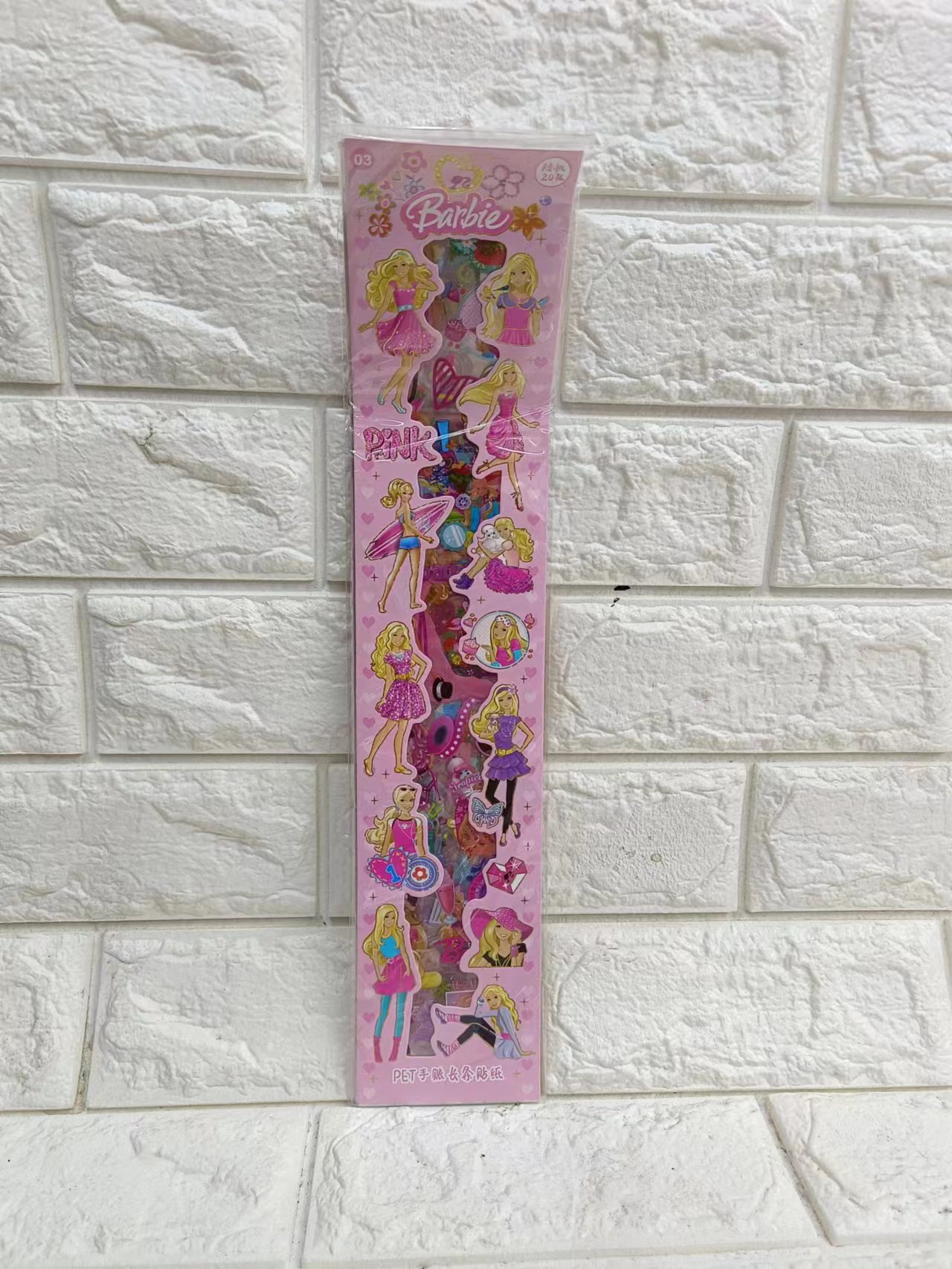 CY-CE Barbie Long Strip Planner sticker Application Scenario