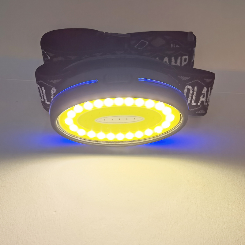 C04 Oval Headlamp (COB) USB charging plastic Headlamp, Cycling headlamp, Outdoor Camping headlamp, mining lamp, repair headlamp, camping headlamp, Fishing headlamp Specification image