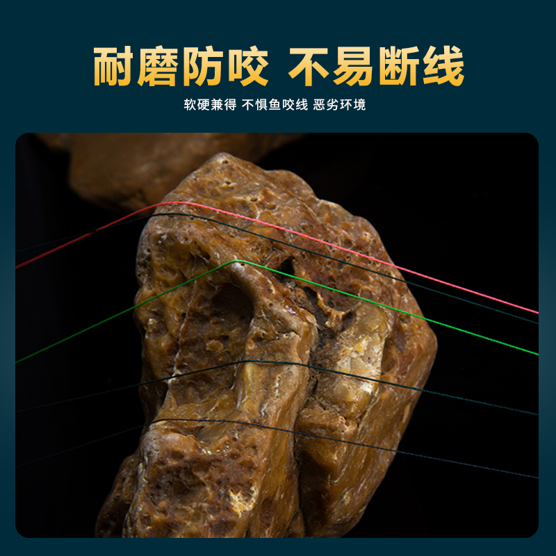 12 series imported strong horse fish line sub-special PE line long-range strong pull giant anti-bite authentic fishing main line Specification drawing