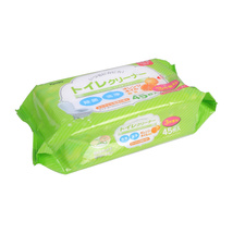 KYOWA日本进口马桶清洁纸巾 消毒洁厕湿纸巾 湿巾45枚入马桶清洁巾