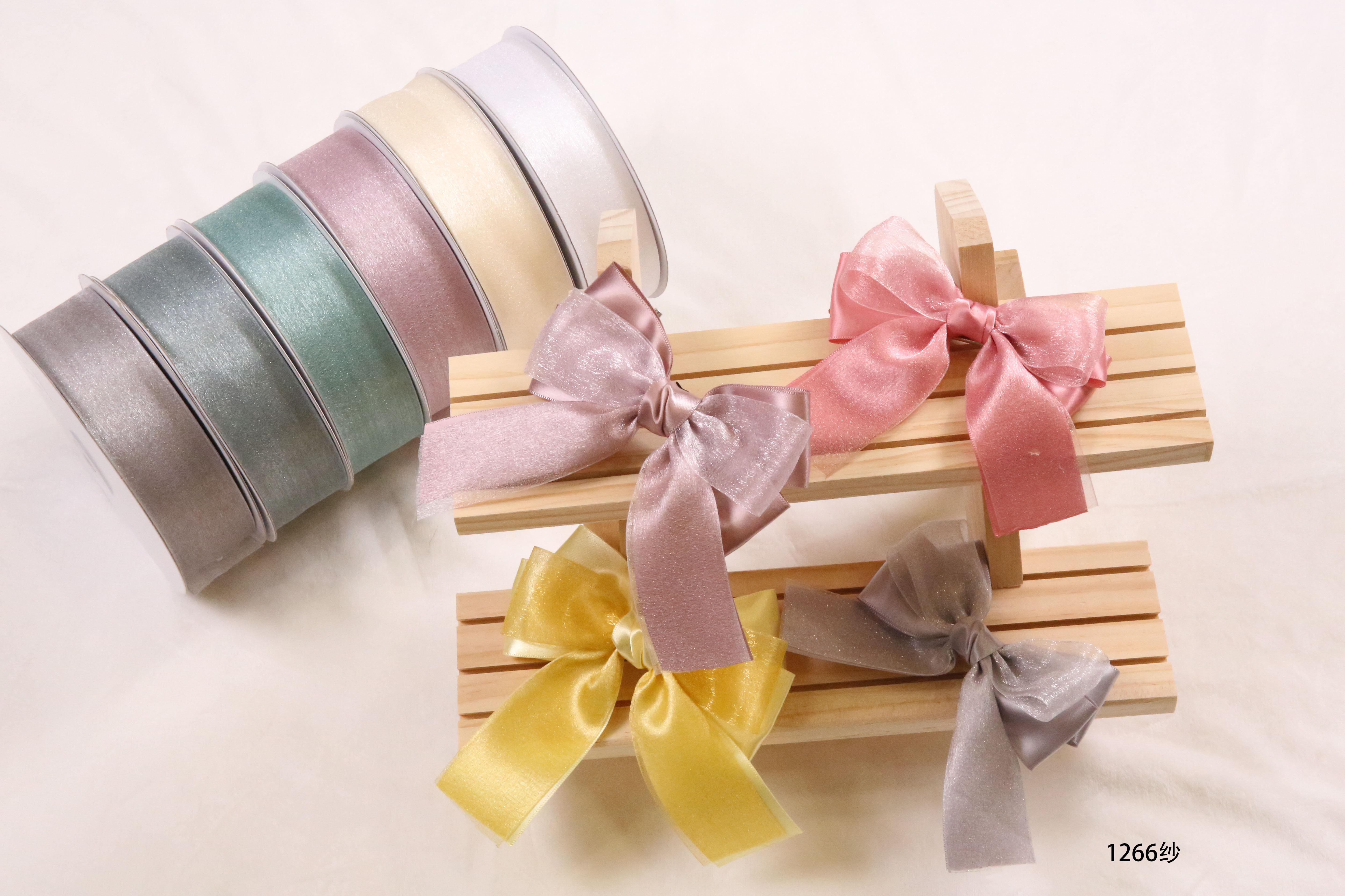 Ding Xin Ribbon 100 Yards 1266 Cotton Factory Direct Sales Diy Hair Accessories Style Lovely Colorful Clothing Accessories details Picture