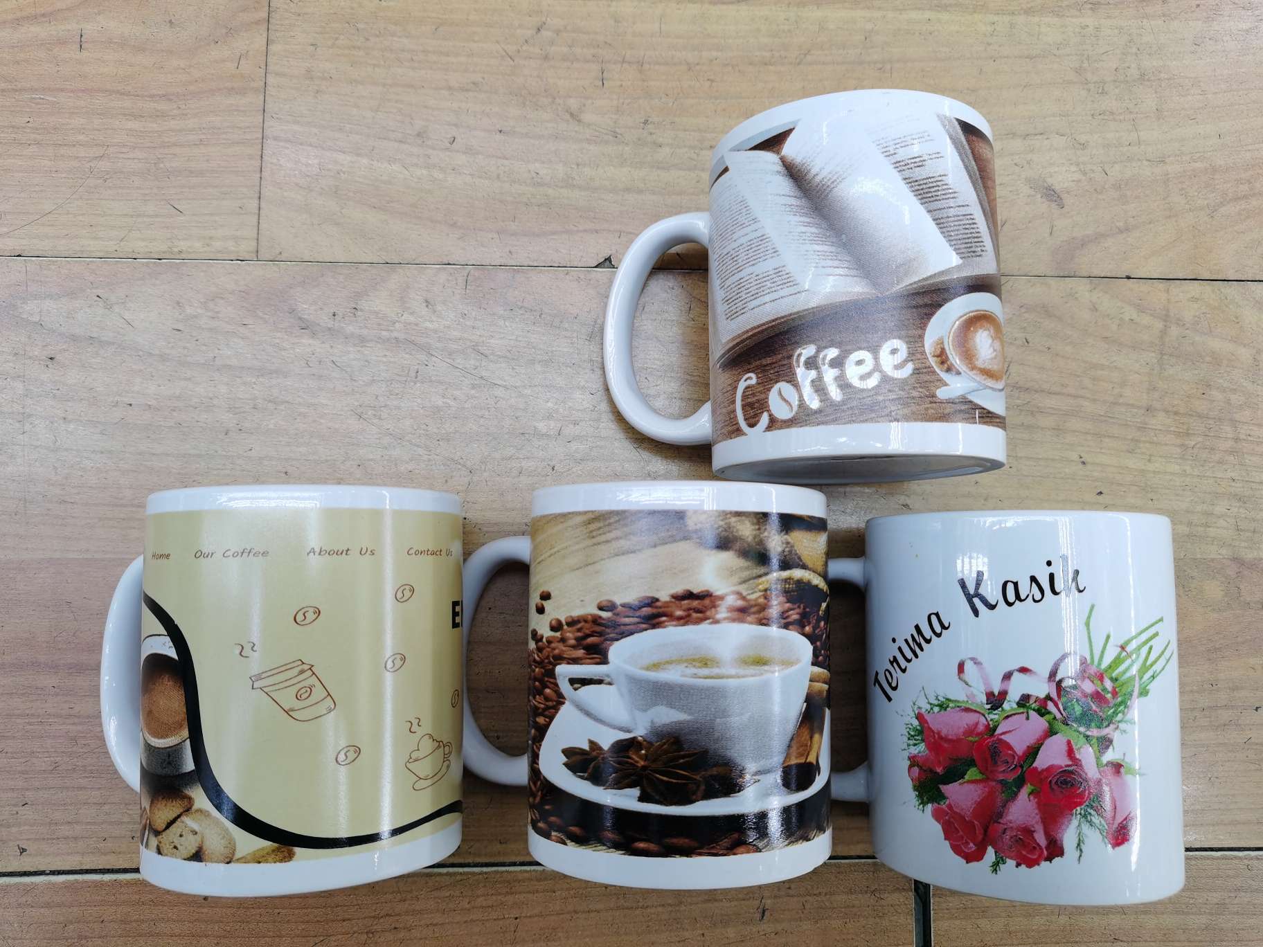 咖啡杯马克杯水杯家居装饰工艺品中艺陶瓷1