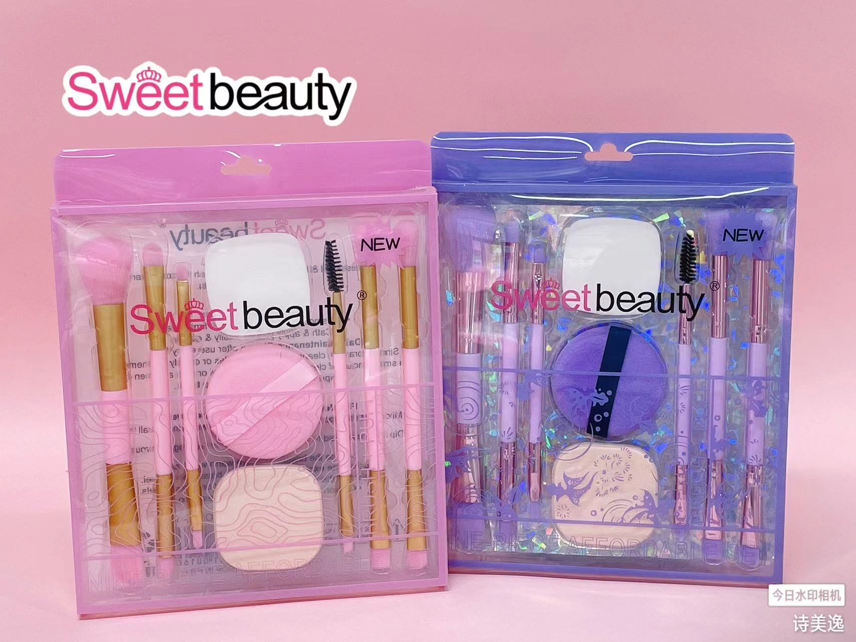 Double Head Eyeshadow Brush Professional Ultra Soft No Powder Portable One Makeup Brush Detail Small Smudging Large Brush