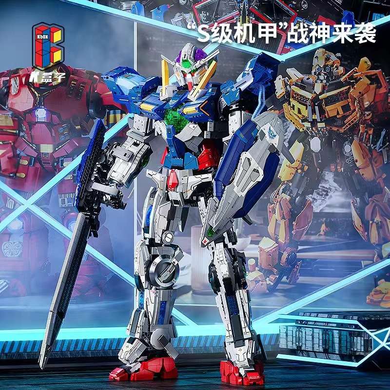 K Box V5012 Giant S-class mecha high-difficulty building block toy floor-standing display, boyfriend's birthday gift detail image 12