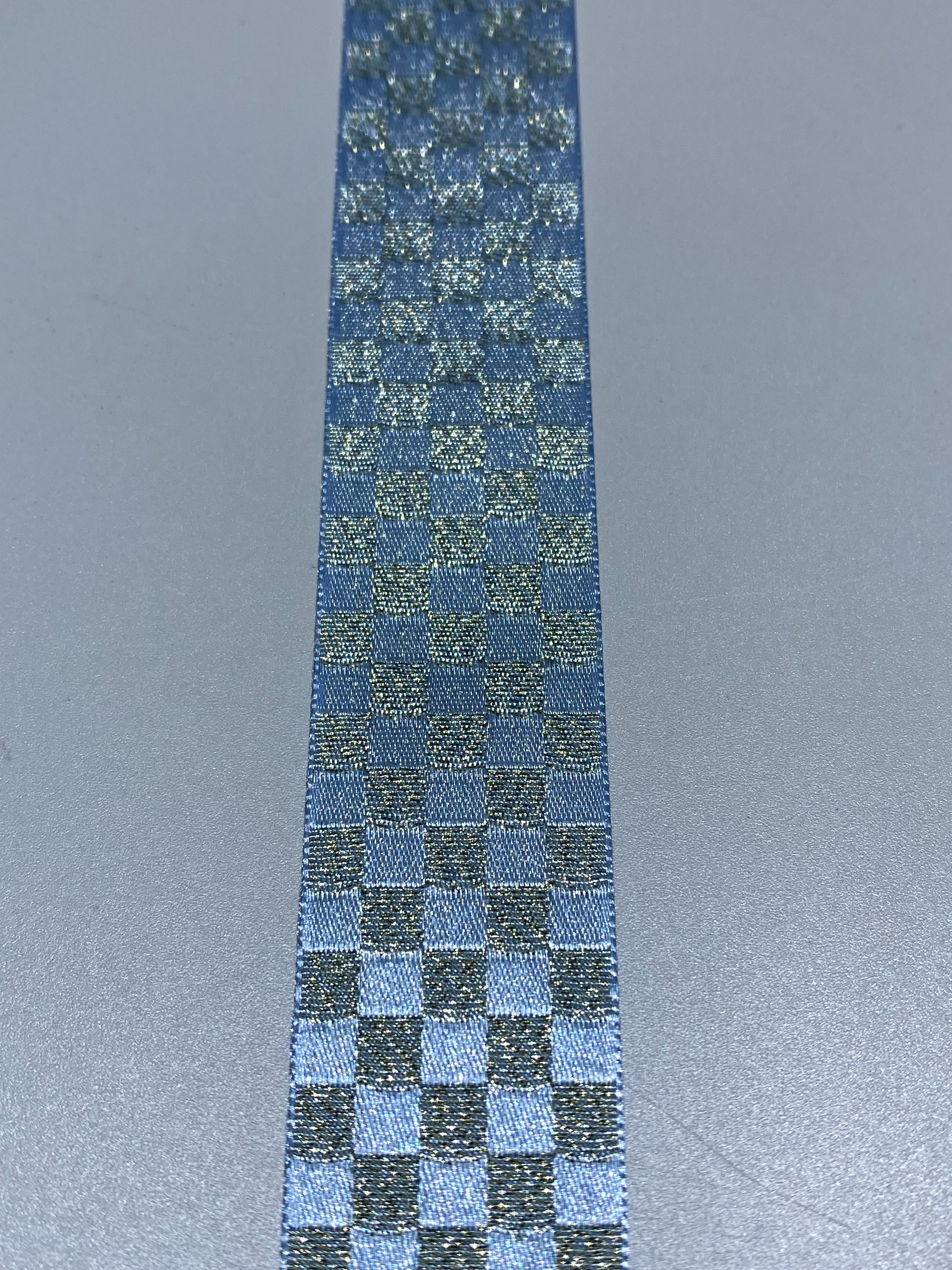 Jianjian's new DIY creative accessories for webbing with golden onion checkerboard pattern Specification image