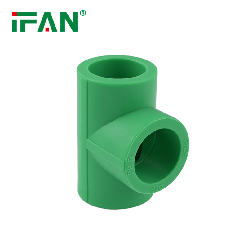 IFAN's best-selling PPR three-way T25×20 reducer three-way all-plastic pipe fittings Application Scenario