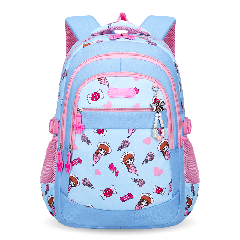 Children's schoolbag Primary school kids girls cute Princess Backpack Backpack Spine bag LZJ-2618