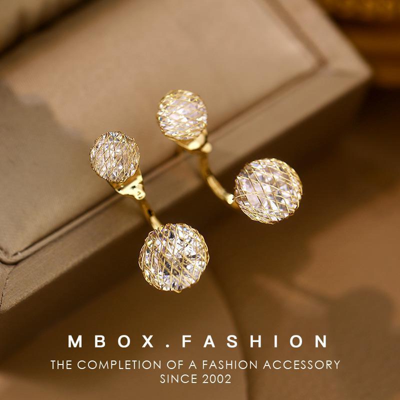 闪钻双球/闪钻/双球白底实物图