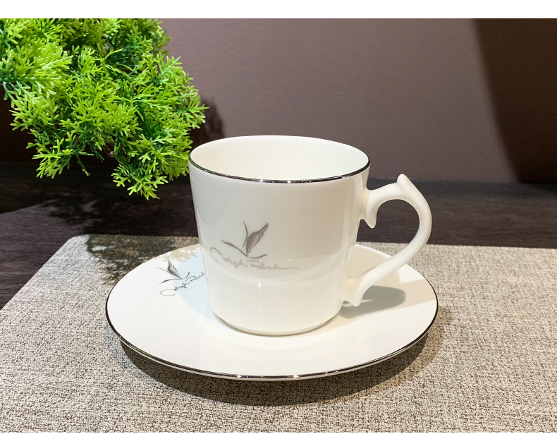 酒店用品圆桌摆台餐具八件套 公司单位包厢餐具碗碟套装陶瓷碗盘翅碗勺子批发详情6
