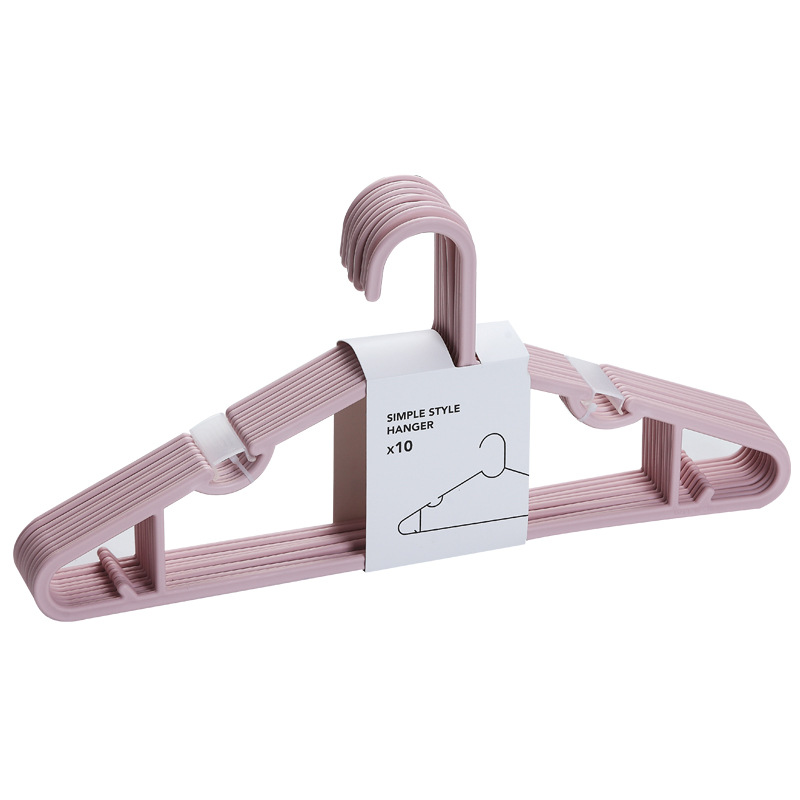 防滑衣架/多用衣架/晾衣架白底实物图