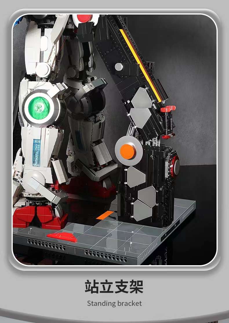 K Box V5012 Giant S-class mecha high-difficulty building block toy floor-standing display, boyfriend's birthday gift detail image 15