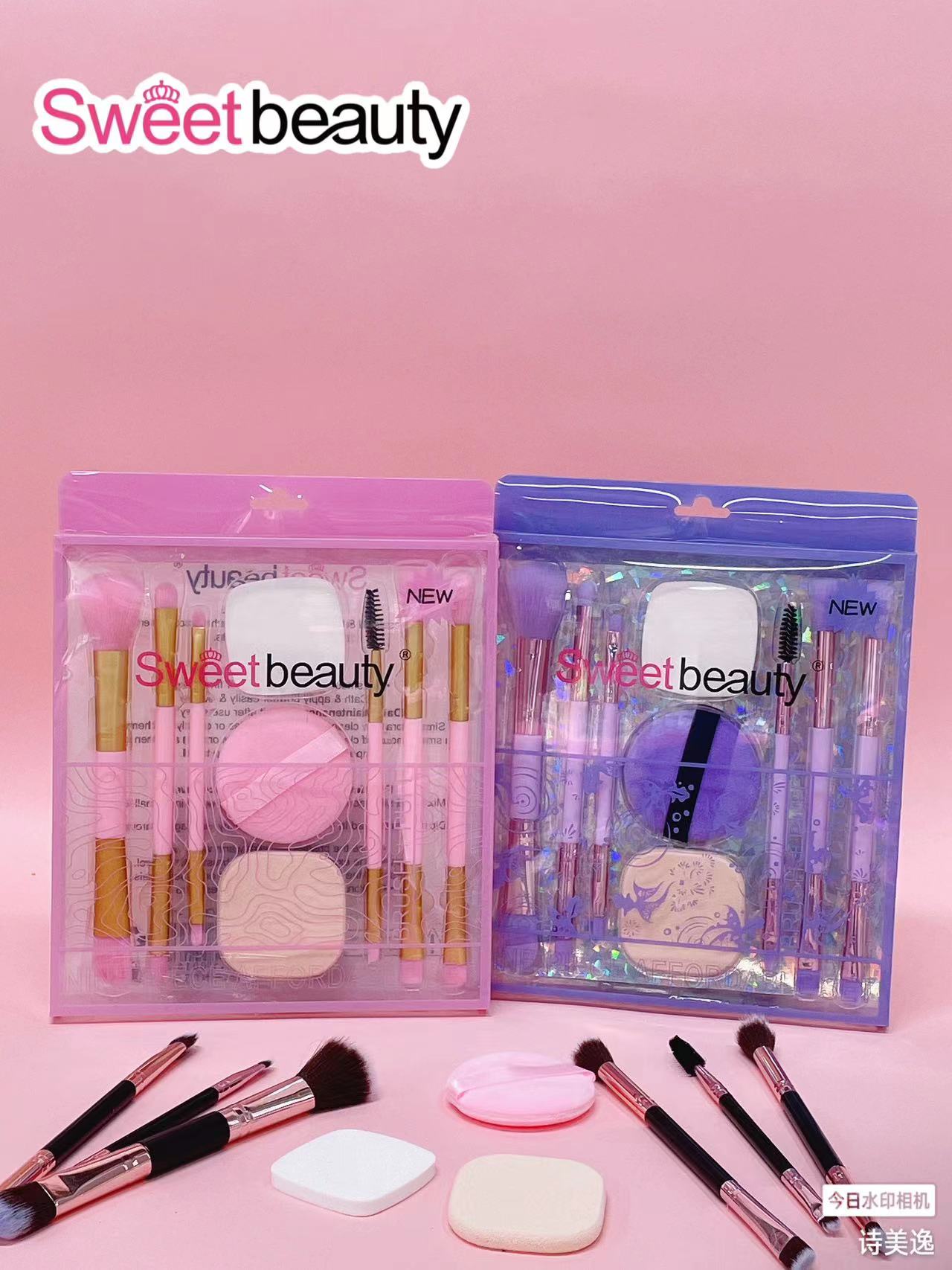 Double Head Eyeshadow Brush Professional Ultra Soft No Powder Portable One Makeup Brush Detail Small Smudging Large Brush details Picture