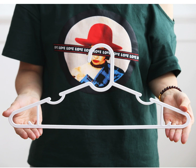 J129-XC-423防滑衣架挂衣架多用衣服架塑料衣服裤子家用晾衣架详情图6