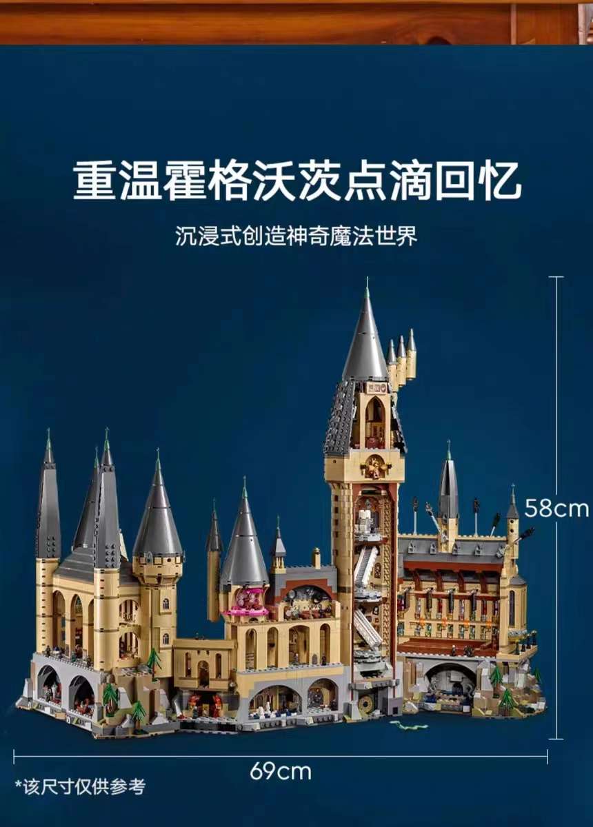 Harry Potter series Hogwarts Castle building block assembly model high-difficulty boys' and girls' toy gifts Application Scenario