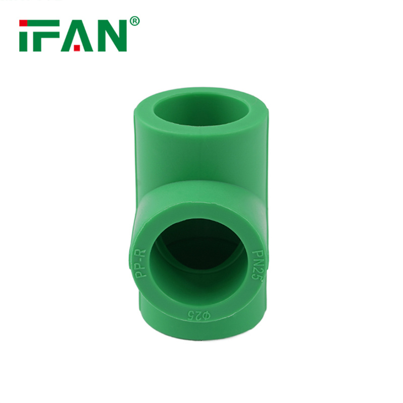 IFAN's best-selling PPR three-way T25×20 reducer three-way all-plastic pipe fittings Item Picture