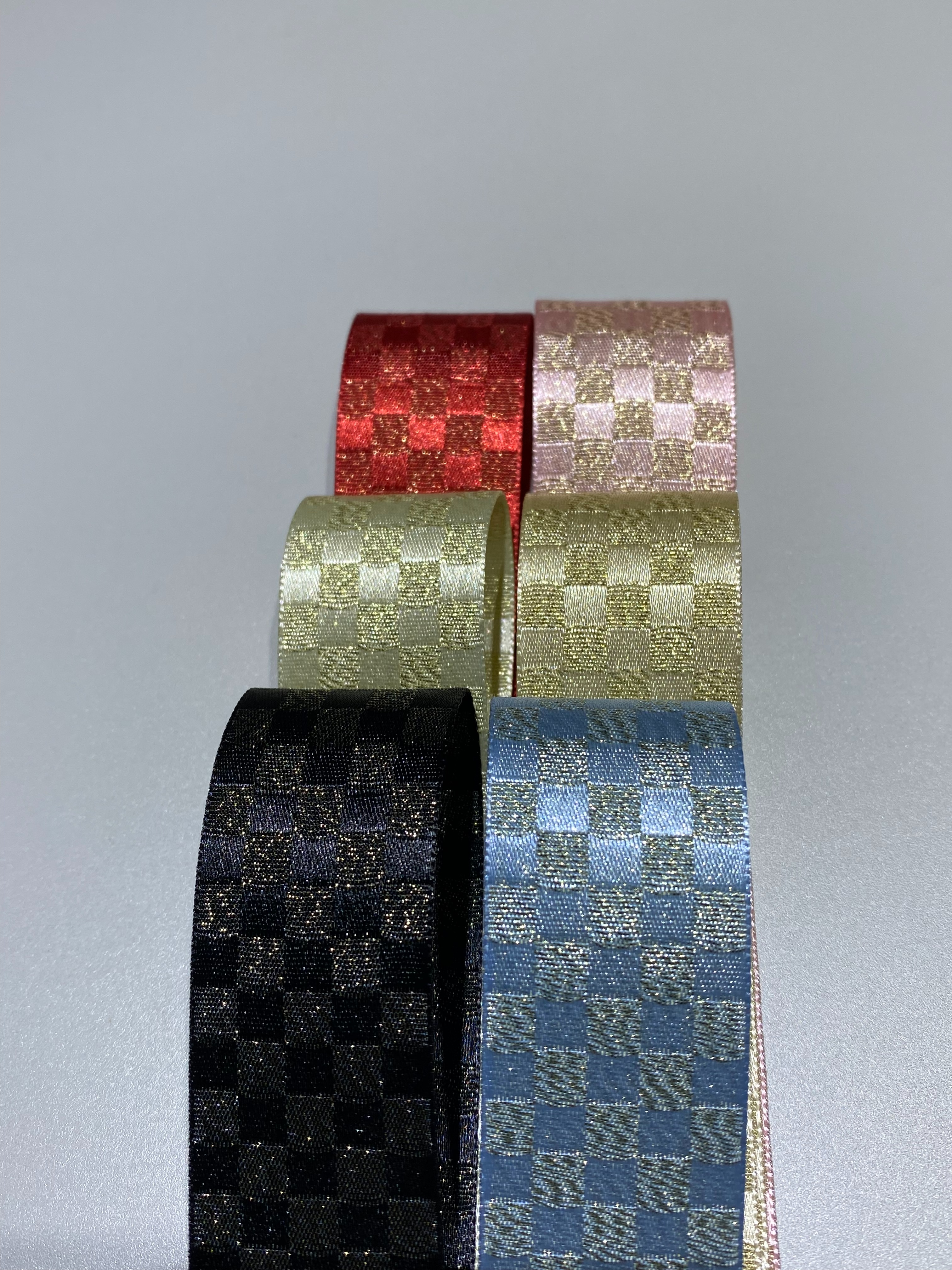 Jianjian's new DIY creative accessories for webbing with golden onion checkerboard pattern details Picture