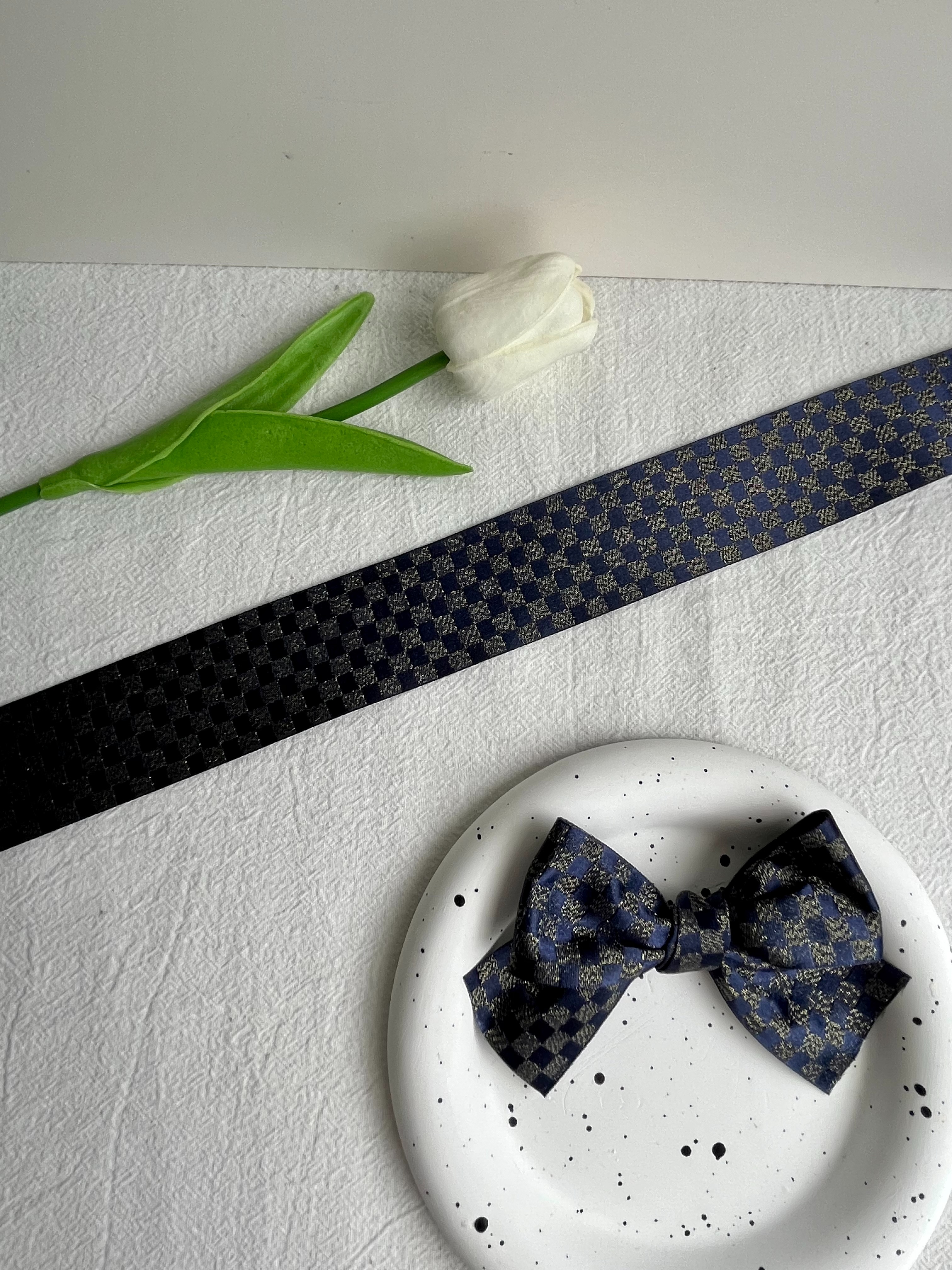 Jianjian's new DIY creative accessories for webbing with golden onion checkerboard pattern Application Scenario