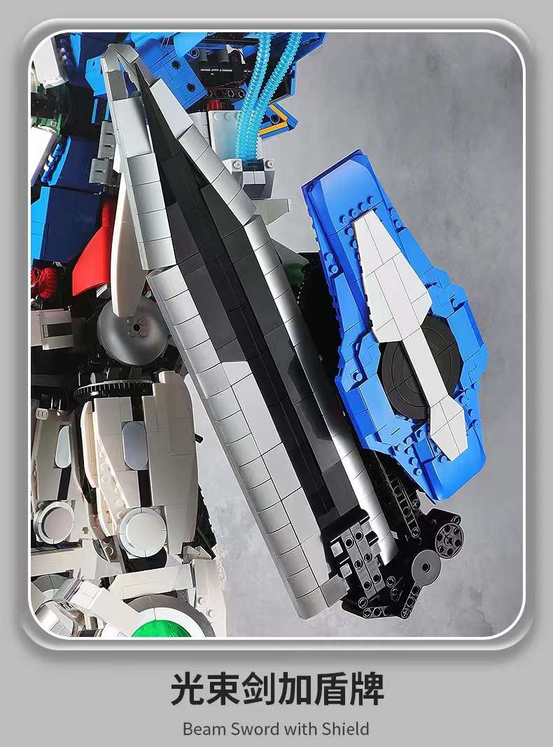 K Box V5012 Giant S-class mecha high-difficulty building block toy floor-standing display, boyfriend's birthday gift detail image 11