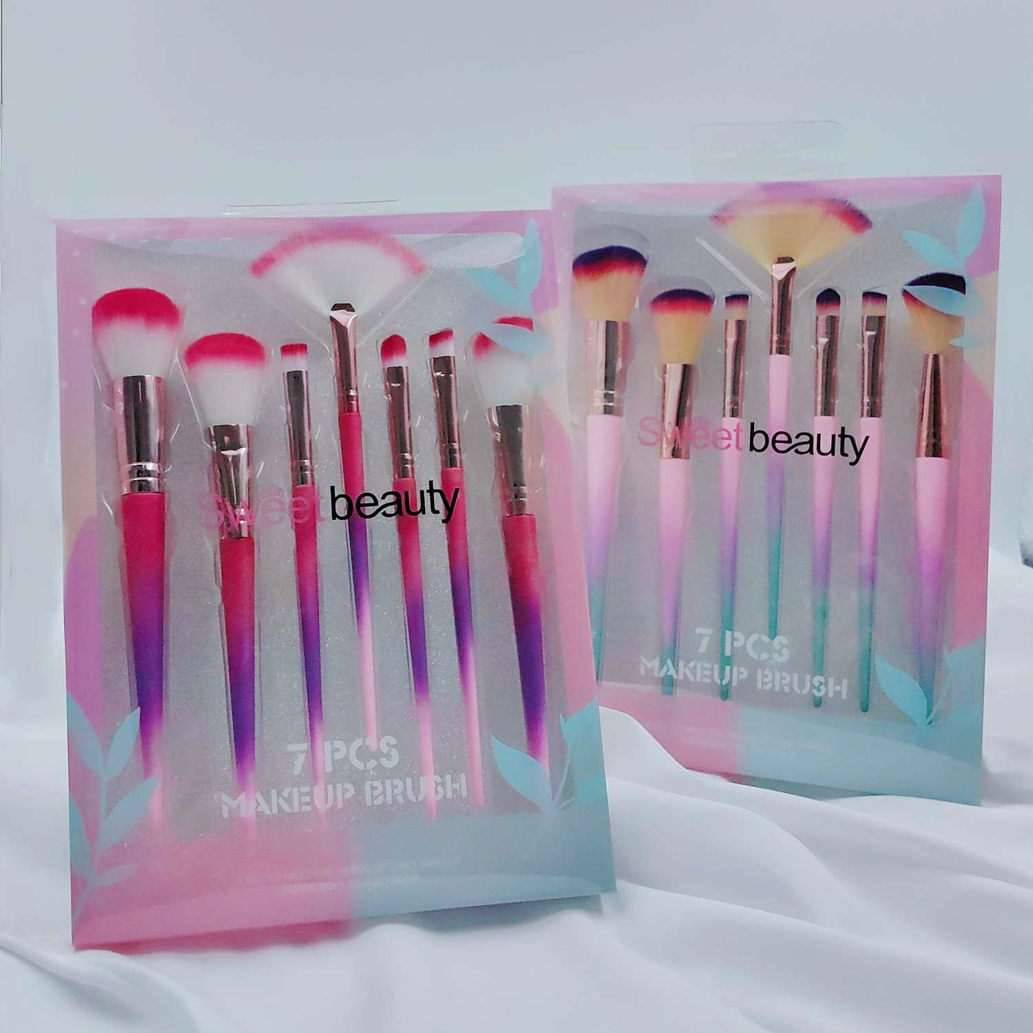 7支化妆刷新手化妆超柔软全套刷子