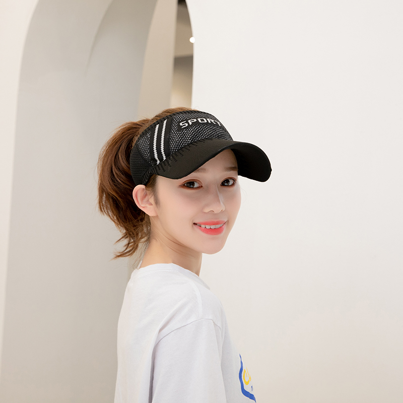 Hat Men's Sunshade Sun Protection Empty Top Hat Sun Hat Summer Outdoor Sports Running No Top Hat Breathable Duck Tongue Sunscreen Empty Top Hat Wholesale Uv Protection Sunhat Outdoor Sports Breathable Baseball Sun Hat Specification drawing