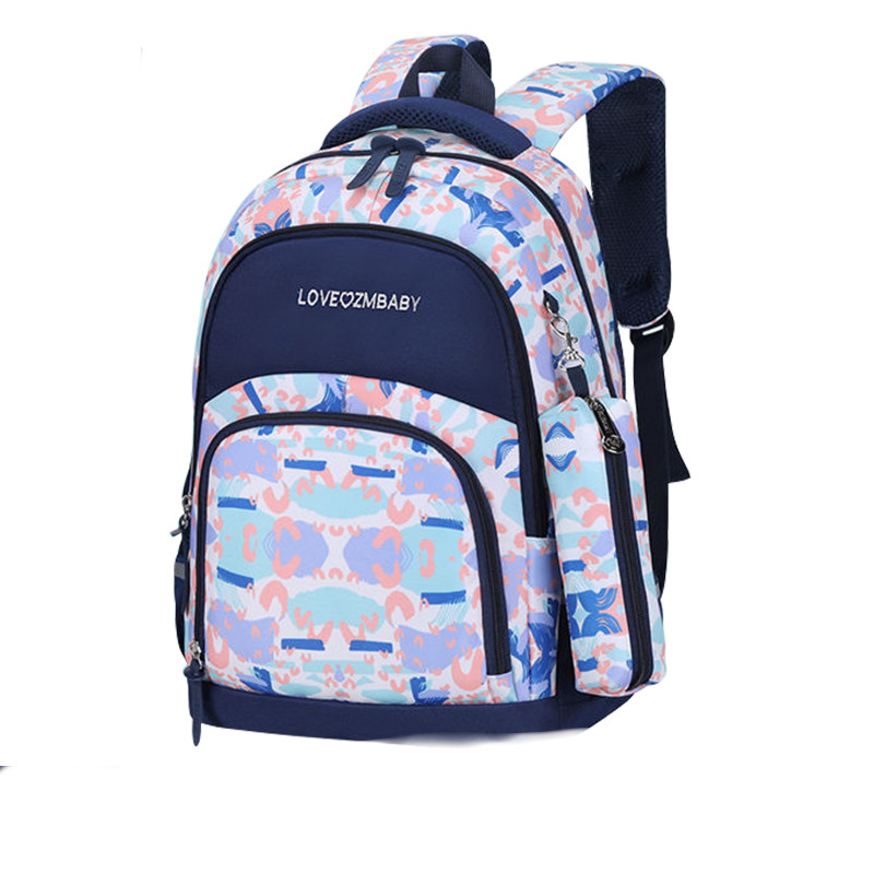Children's schoolbag Primary school girls floral backpack backpack Spine bag LZJ-2598
