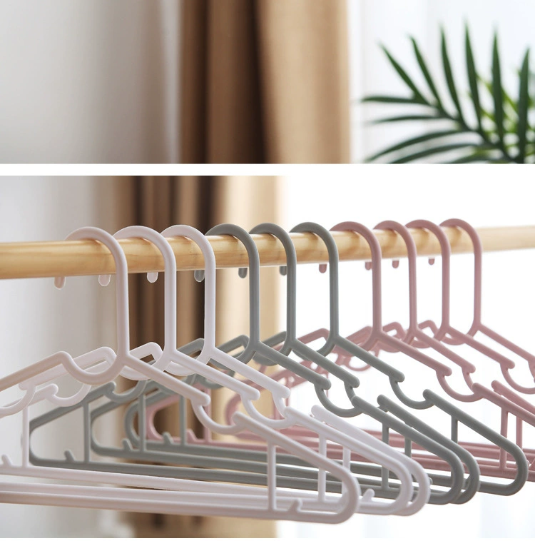 J129-XC-423防滑衣架挂衣架多用衣服架塑料衣服裤子家用晾衣架详情图12