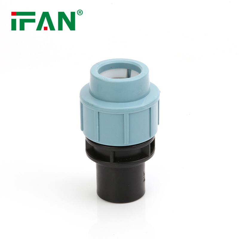 IFAN PE water pipe fittings with heat-free inner thread, direct 4-minute quick connection, live connection and quick heat-free joint Specification image