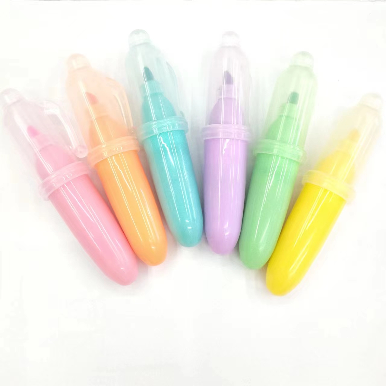Cat paw pen, highlighter, student key point marking pen, large-capacity drawing notebook pen Item Picture