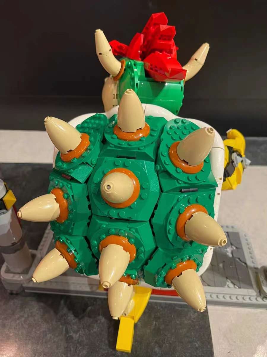 Super Mario, a powerful Bowser Mario boy and girl large-scale puzzle building block toy birthday present Specification image