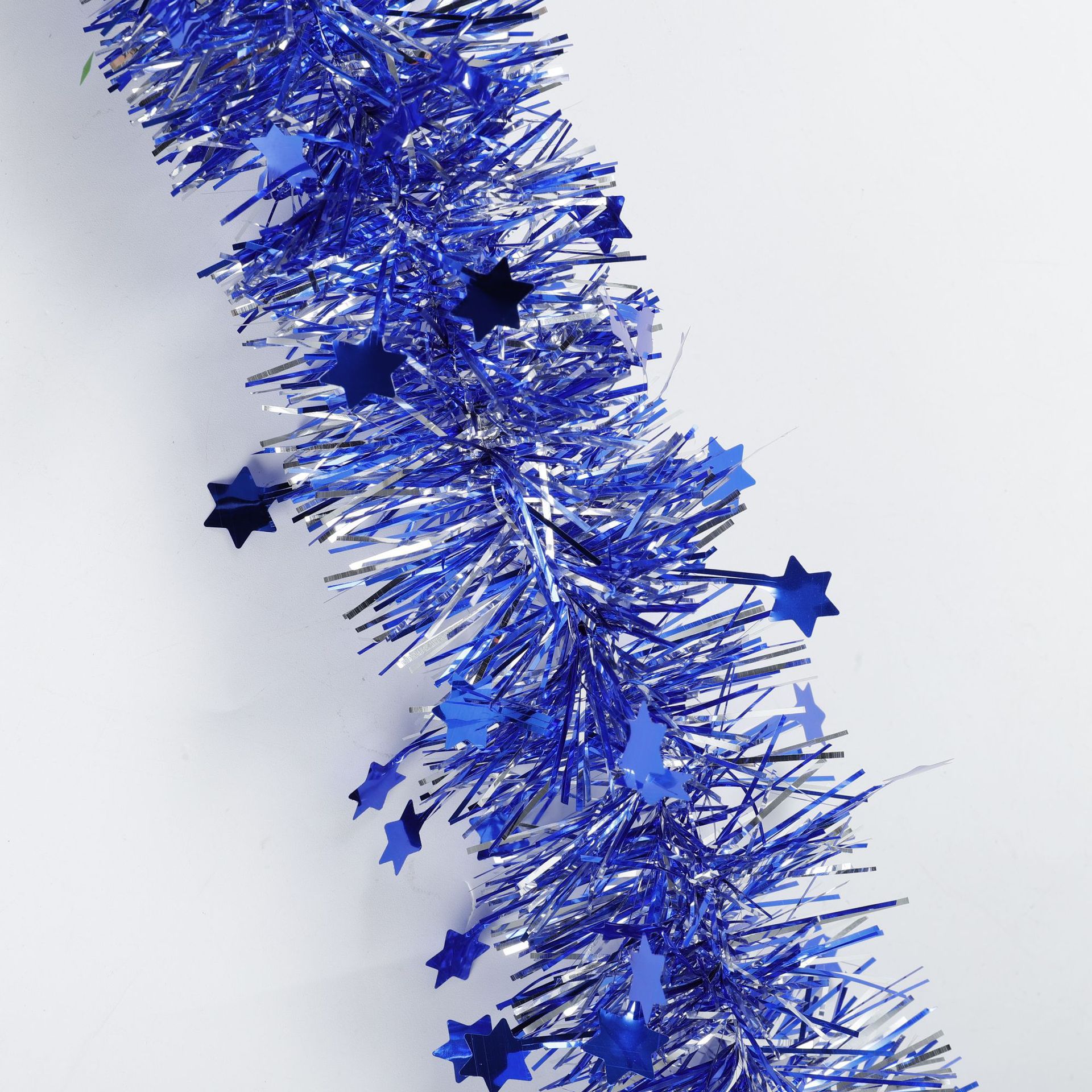 Cross-Border Sales Of Christmas Party Birthday Decoration Five-Pointed Star Color Sliver Dance Wedding Room Flower Ribbon Item Picture